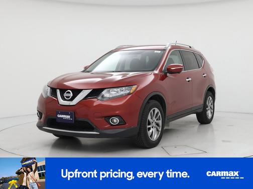 Red 2015 Nissan Rogue SL