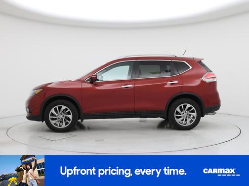 Red 2015 Nissan Rogue SL