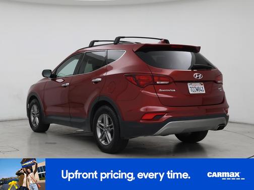 Red 2018 Hyundai Santa Fe Sport