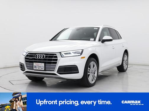 White 2019 Audi Q5 Premium Plus