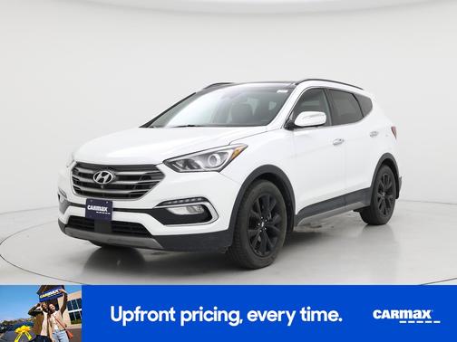 White 2018 Hyundai Santa Fe Sport Ultimate