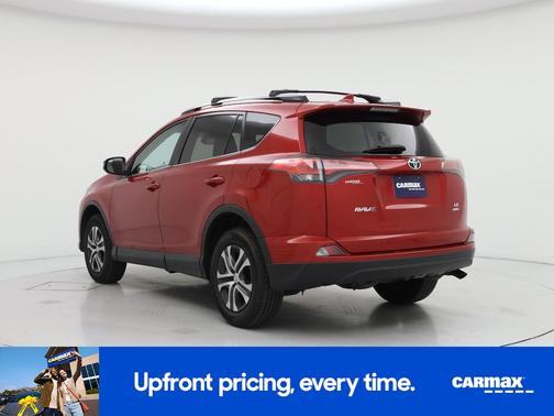 Red 2017 Toyota RAV4 LE