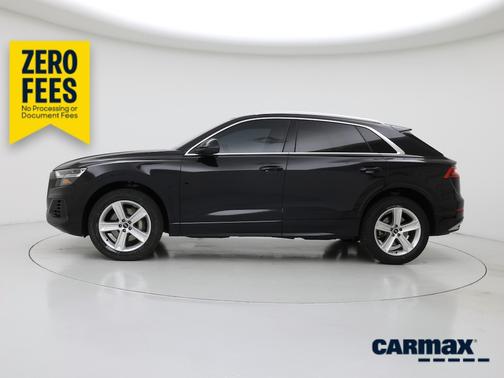Black 2021 Audi Q8 Premium