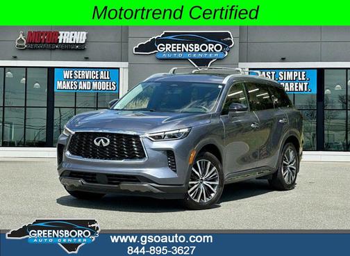 Moonbow Blue 2023 INFINITI QX60 SENSORY