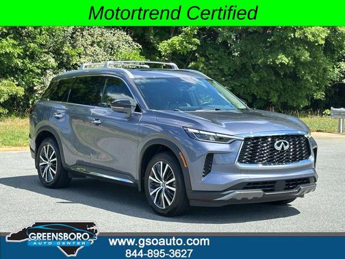 Moonbow Blue 2023 INFINITI QX60 SENSORY