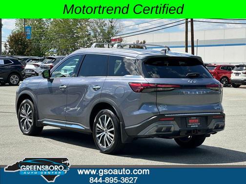 Moonbow Blue 2023 INFINITI QX60 SENSORY