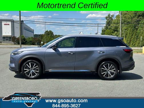 Moonbow Blue 2023 INFINITI QX60 SENSORY