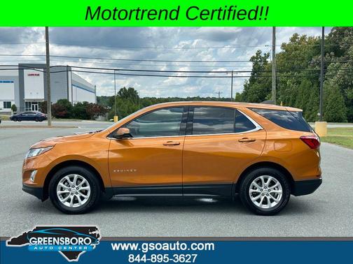 Orange Burst Metallic 2018 Chevrolet Equinox LT