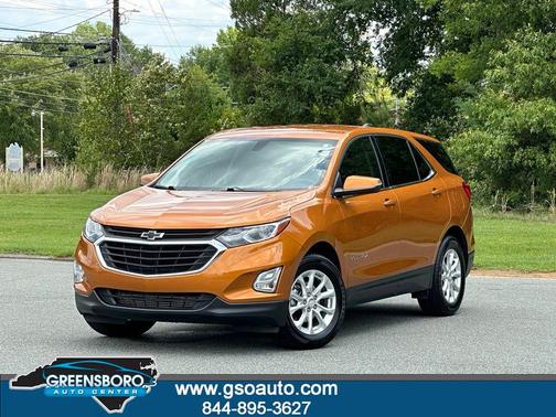 Orange Burst Metallic 2018 Chevrolet Equinox LT