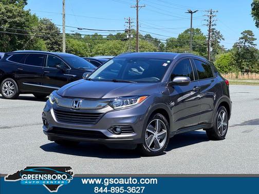 Modern Steel Metallic 2022 Honda HR-V EX