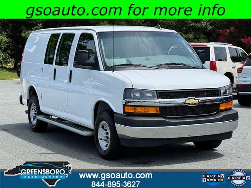Summit White 2024 Chevrolet Express 2500 RWD 2500 Regular Wheelbase WT