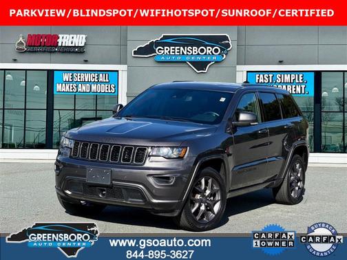 2021 Jeep Grand Cherokee 80th Anniversary 4X4