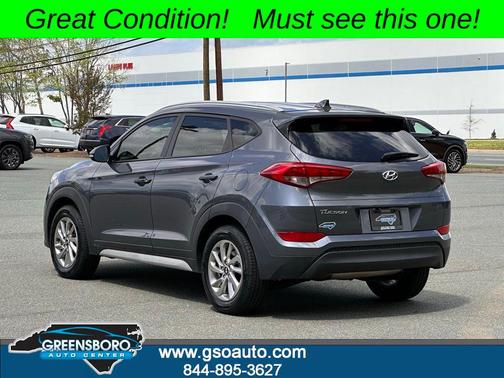 Coliseum Gray 2018 Hyundai TUCSON SEL Plus