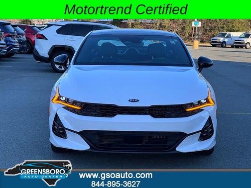 Glacial White Pearl 2021 Kia K5 GT-Line