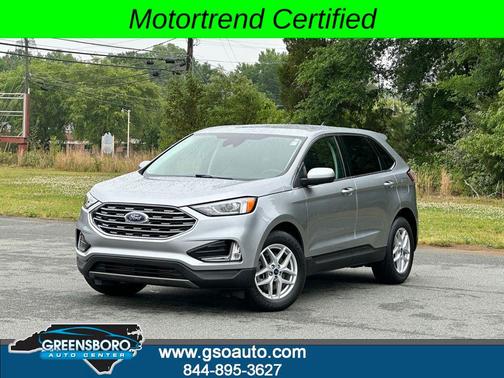 Iconic Silver Metallic 2021 Ford Edge SEL