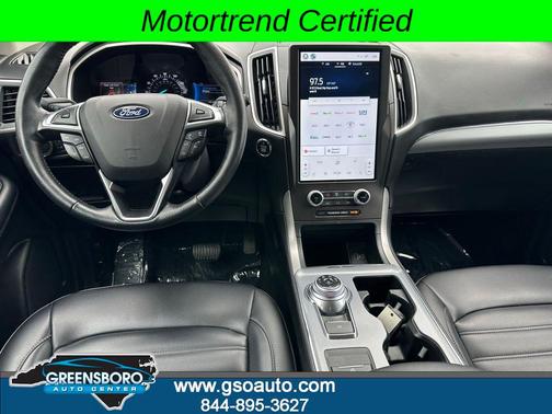 Iconic Silver Metallic 2021 Ford Edge SEL