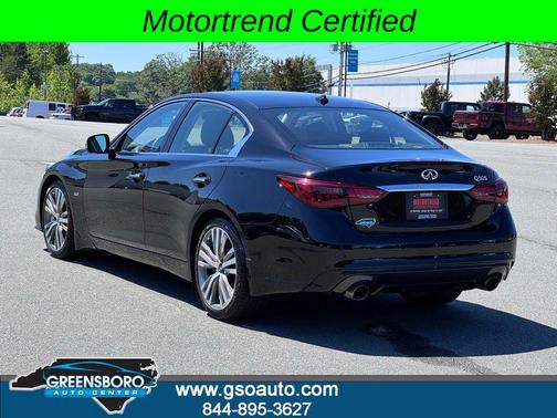 Black Obsidian 2019 INFINITI Q50 3.0t Sport