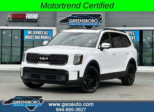 Glacial White Pearl 2024 Kia Telluride SX X-Line