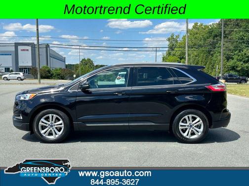 Agate Black Metallic 2019 Ford Edge SEL