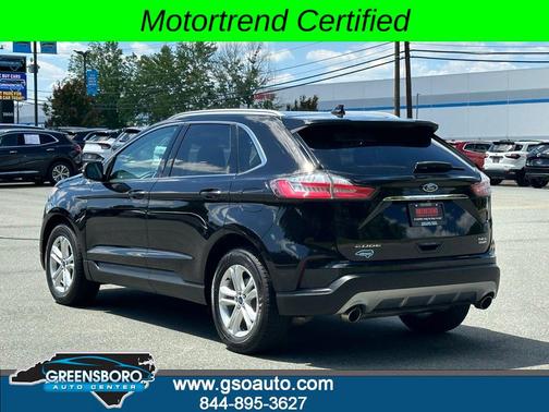 Agate Black Metallic 2019 Ford Edge SEL