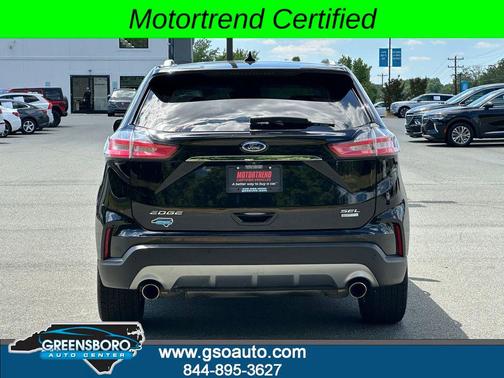 Agate Black Metallic 2019 Ford Edge SEL