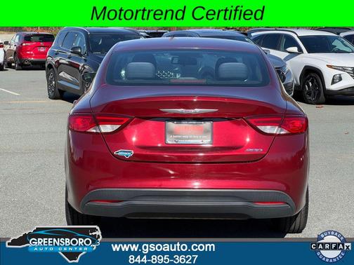 Velvet Red Pearlcoat 2017 Chrysler 200 LX