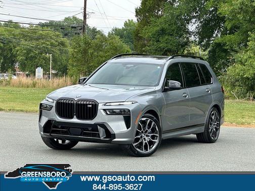 Skyscraper Grey Metallic 2024 BMW X7 M60i