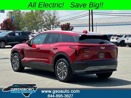 Radiant Red Tintcoat 2024 Chevrolet Blazer EV eAWD LT