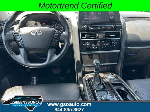 Hermosa Blue 2024 INFINITI QX80 Luxe