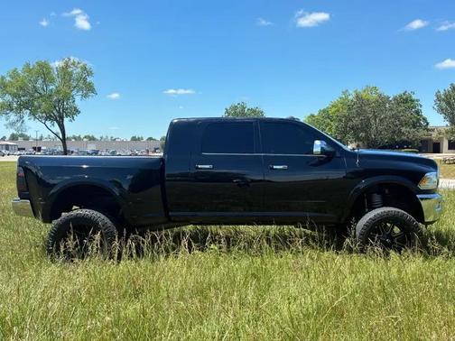 BLACK 2015 RAM 3500 Laramie Mega Cab 4WD DRW