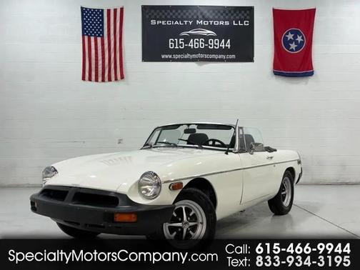 WHITE 1979 MG MGB