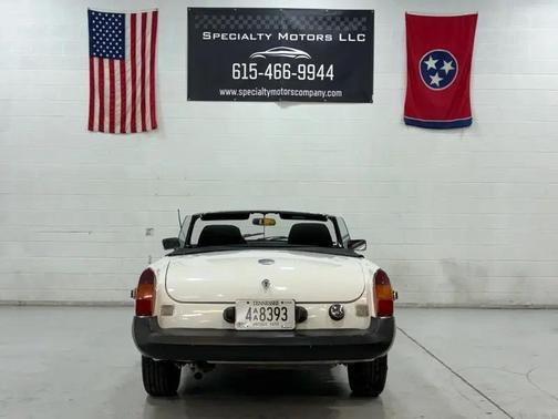 WHITE 1979 MG MGB