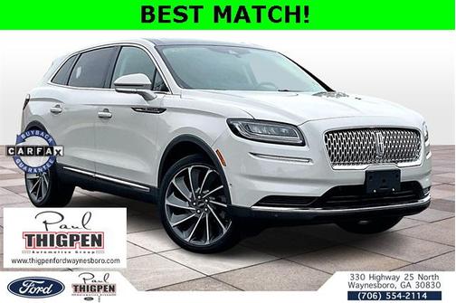 2021 Lincoln Nautilus Reserve