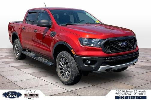 HOT PEPPER RED 2022 Ford Ranger XLT