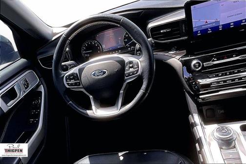 Agate Black Metallic 2021 Ford Explorer Limited