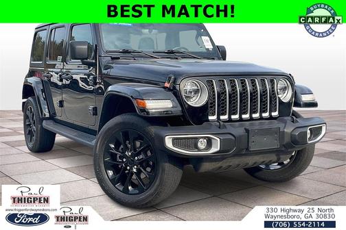 2021 Jeep Wrangler Unlimited 4xe Sahara