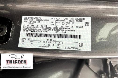 2024 Ford F-150 Platinum