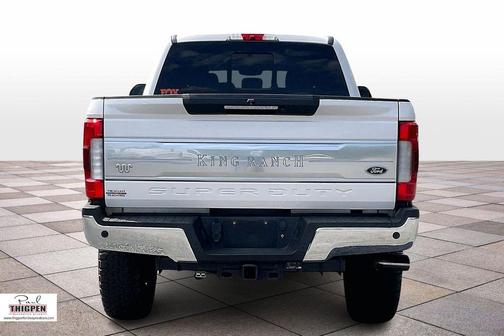 White Platinum 2018 Ford F-250 King Ranch