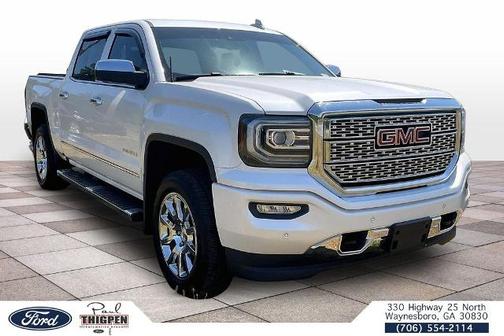 White Frost Tri-Coat 2018 GMC Sierra 1500 DENALI