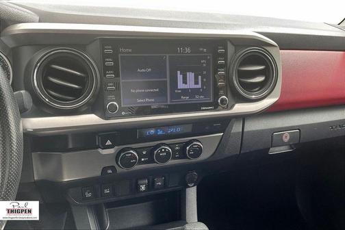 White 2022 Toyota Tacoma SR5