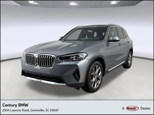 Skyscraper Grey Metallic 2024 BMW X3 sDrive30i
