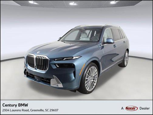 Blue Ridge Mountain Metallic 2026 BMW X7 xDrive40i