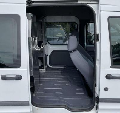 Frozen White 2012 Ford Transit Connect XLT
