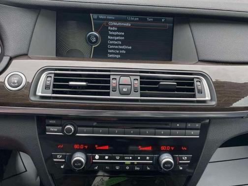 Jet Black 2011 BMW 750 i xDrive