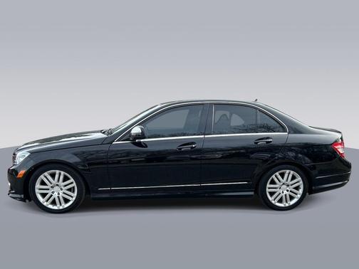 Black 2009 Mercedes-Benz C-Class C 300 4MATIC Sport