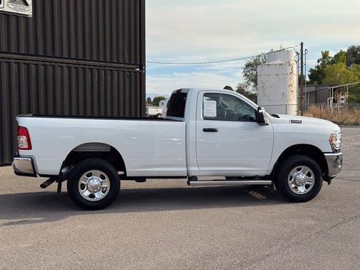 Bright White Clearcoat 2024 RAM 2500 Tradesman Regular Cab 4x4 8' Box