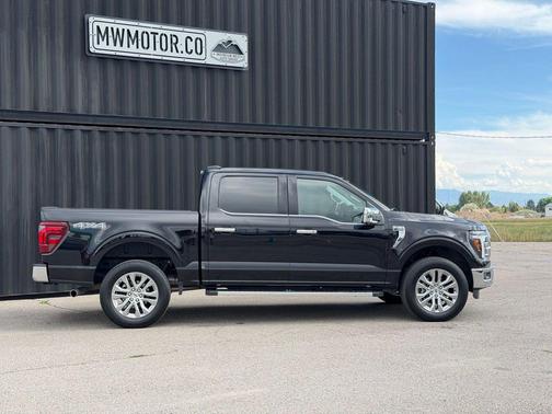 Agate Black Metallic 2025 Ford F-150 Lariat