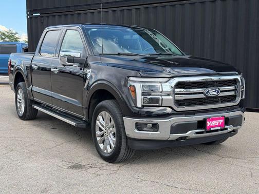 Agate Black Metallic 2025 Ford F-150 Lariat