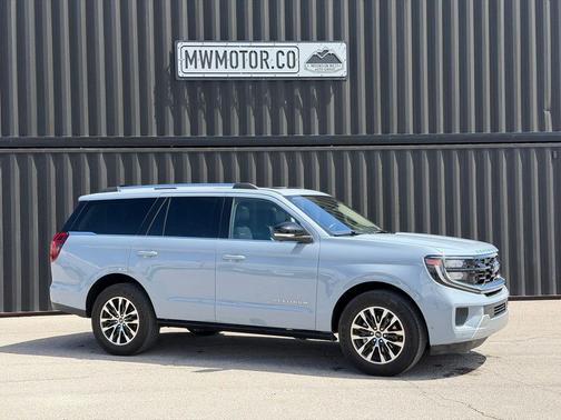 Glacier Gray Metallic TriCoat 2025 Ford Expedition Platinum