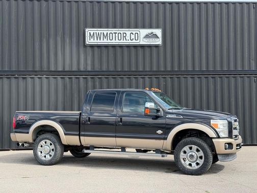Tuxedo Black 2012 Ford F-350 Lariat